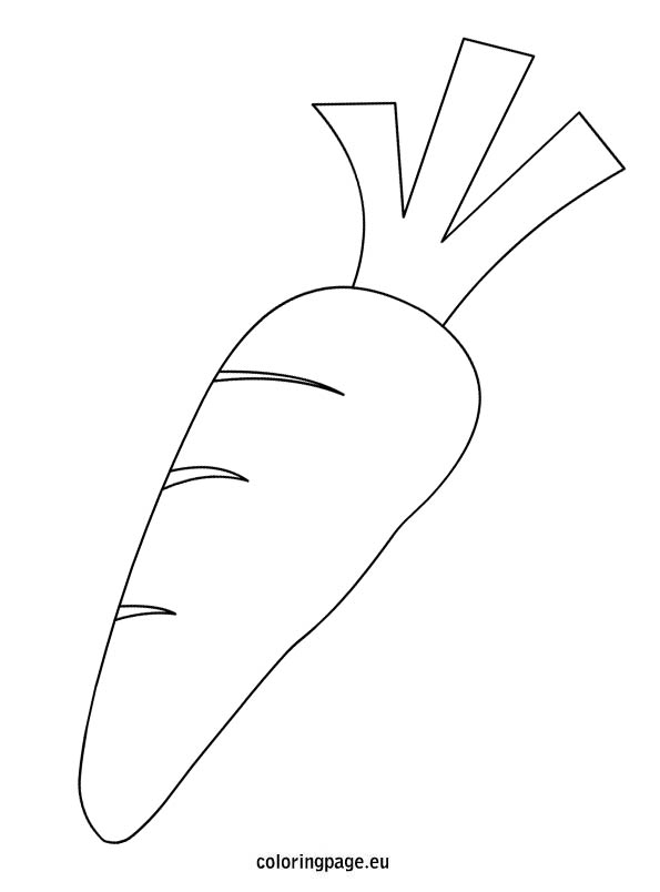 108 Carrot Coloring Pages Printable 5