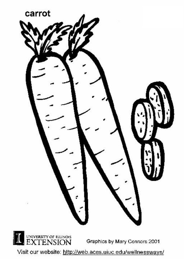 108 Carrot Coloring Pages Printable 54