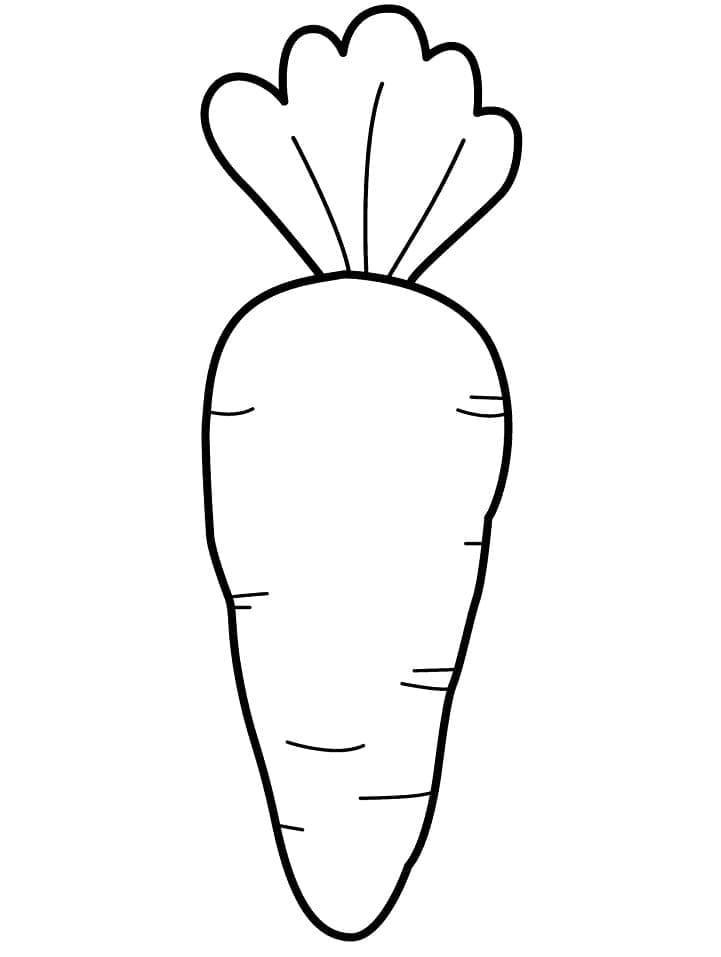 108 Carrot Coloring Pages Printable 56