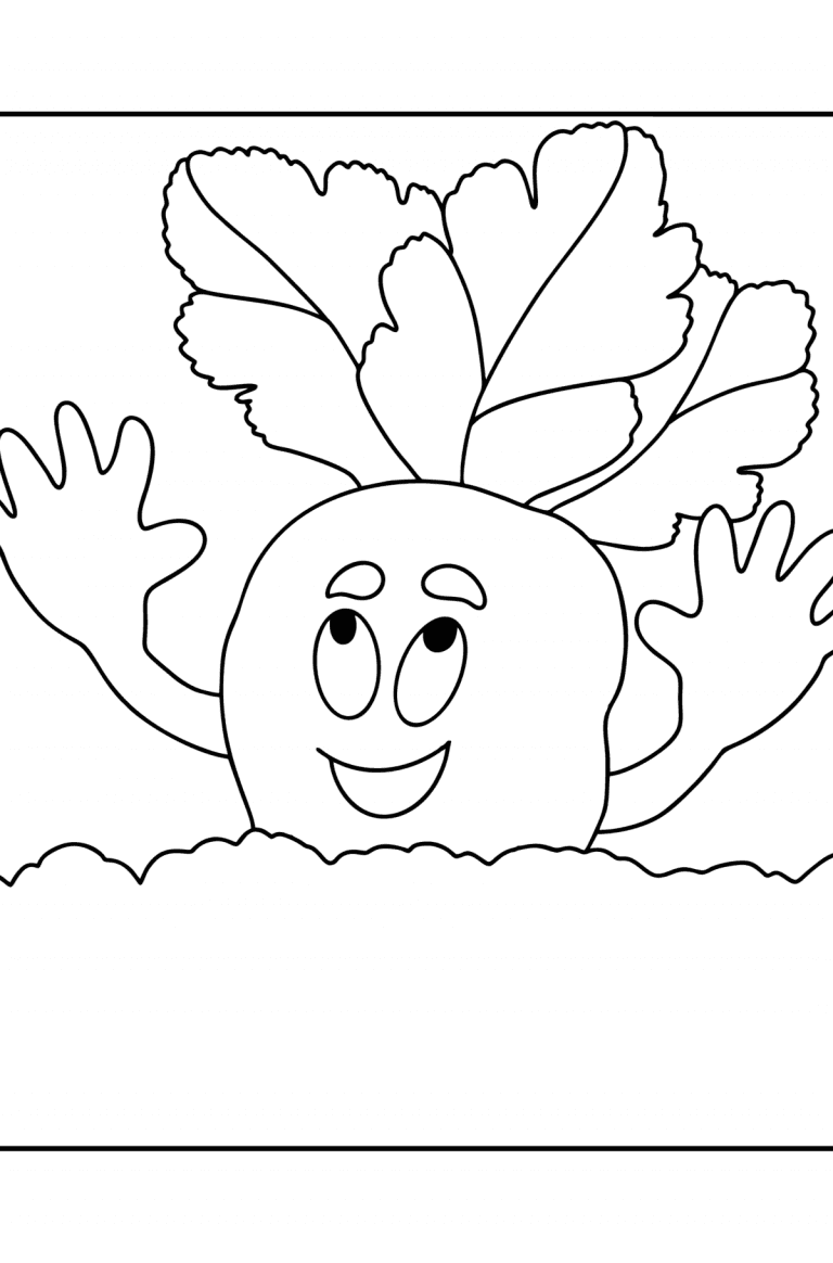 108 Carrot Coloring Pages Printable 72