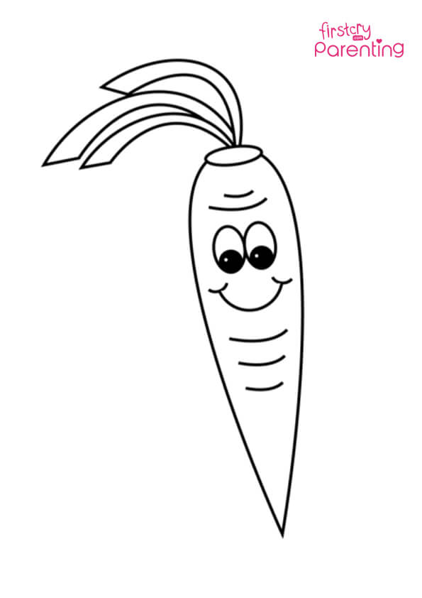 108 Carrot Coloring Pages Printable 78