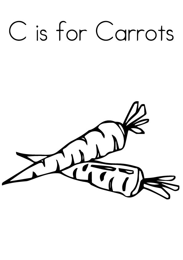 108 Carrot Coloring Pages Printable 99