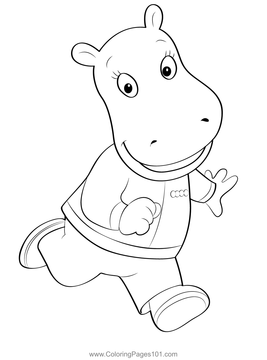 110 Free Backyardigans Coloring Pages for Kids Printable 103