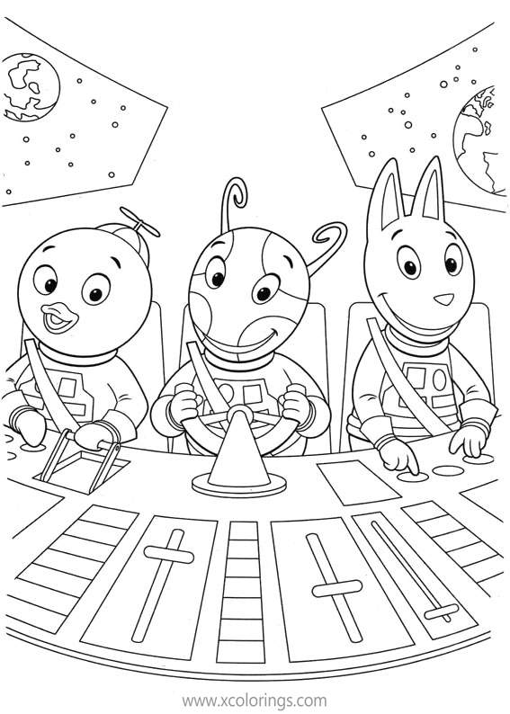 110 Free Backyardigans Coloring Pages for Kids Printable 105