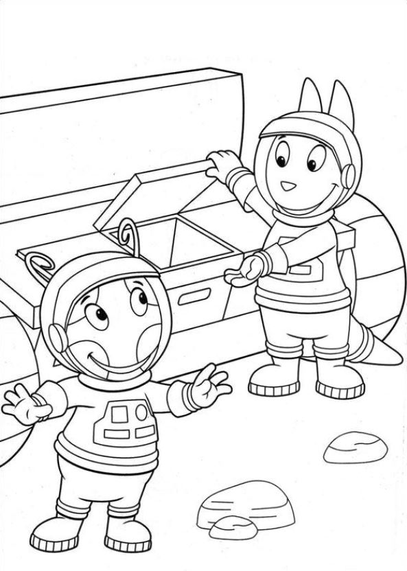 110 Free Backyardigans Coloring Pages for Kids Printable 12