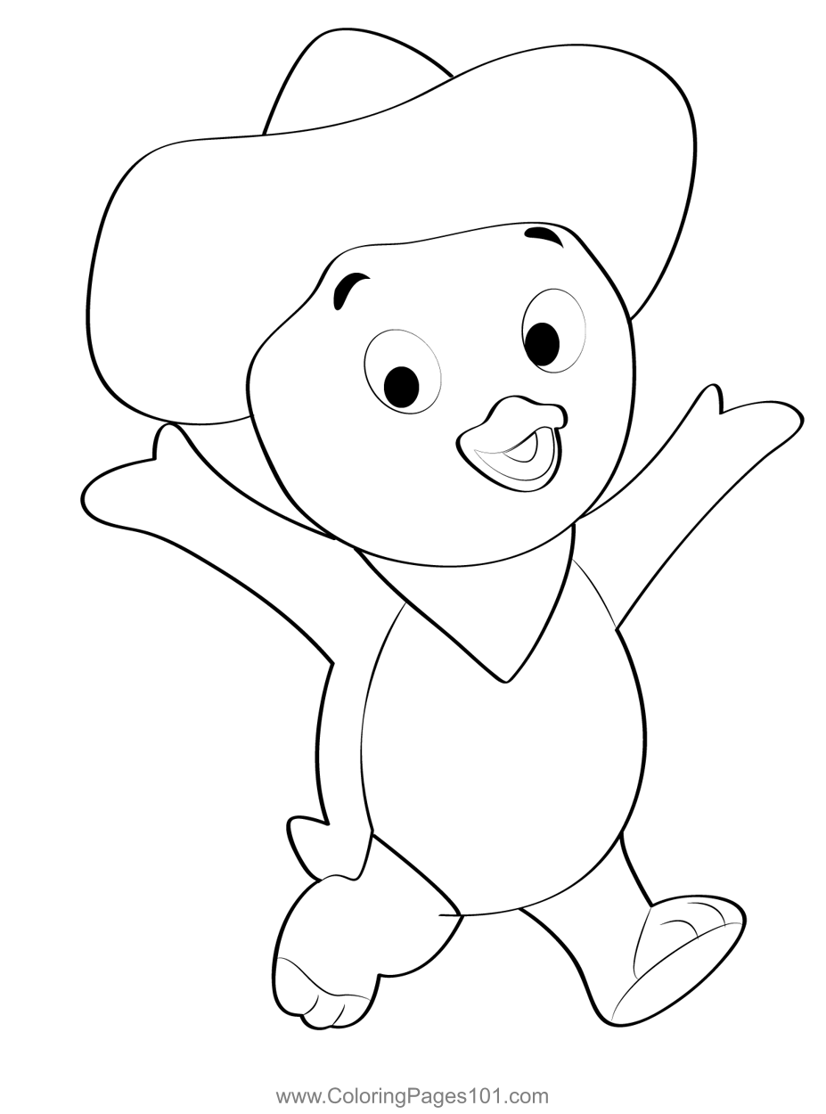 110 Free Backyardigans Coloring Pages for Kids Printable 13