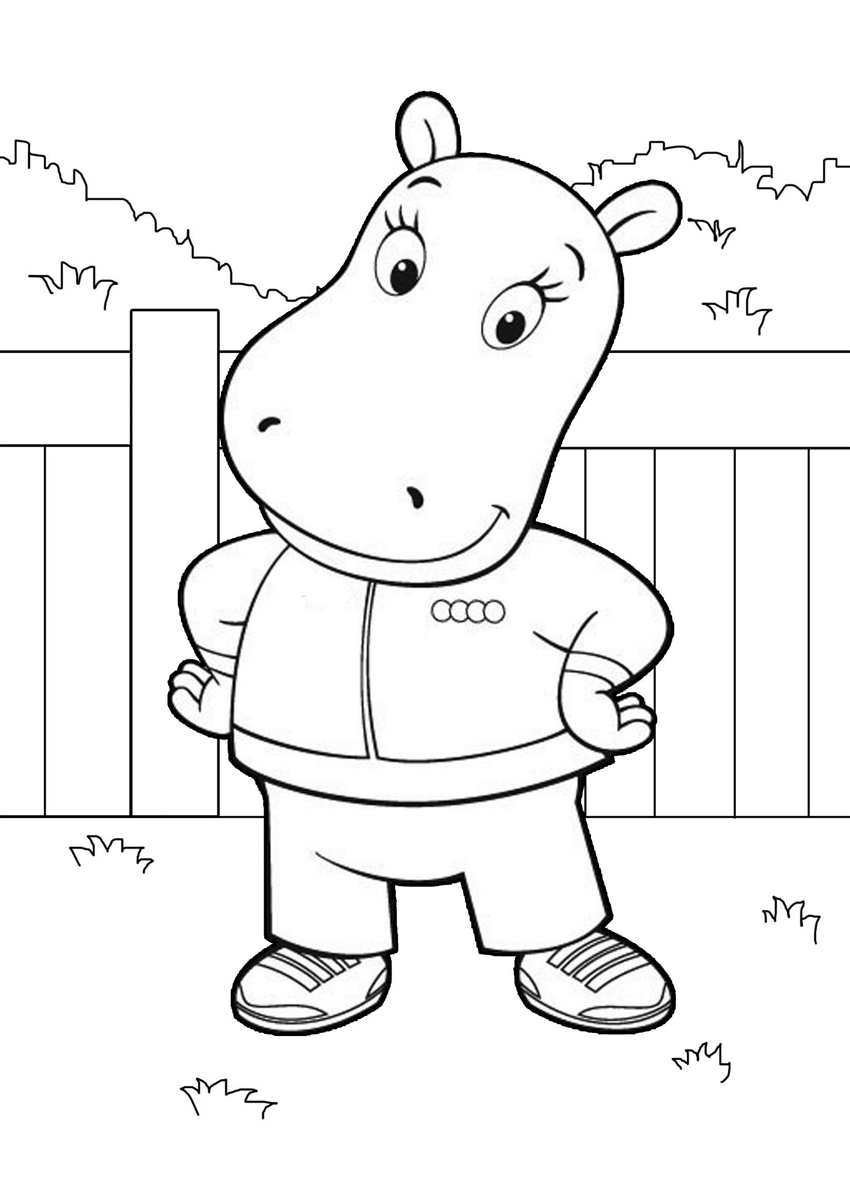 110 Free Backyardigans Coloring Pages for Kids Printable 16