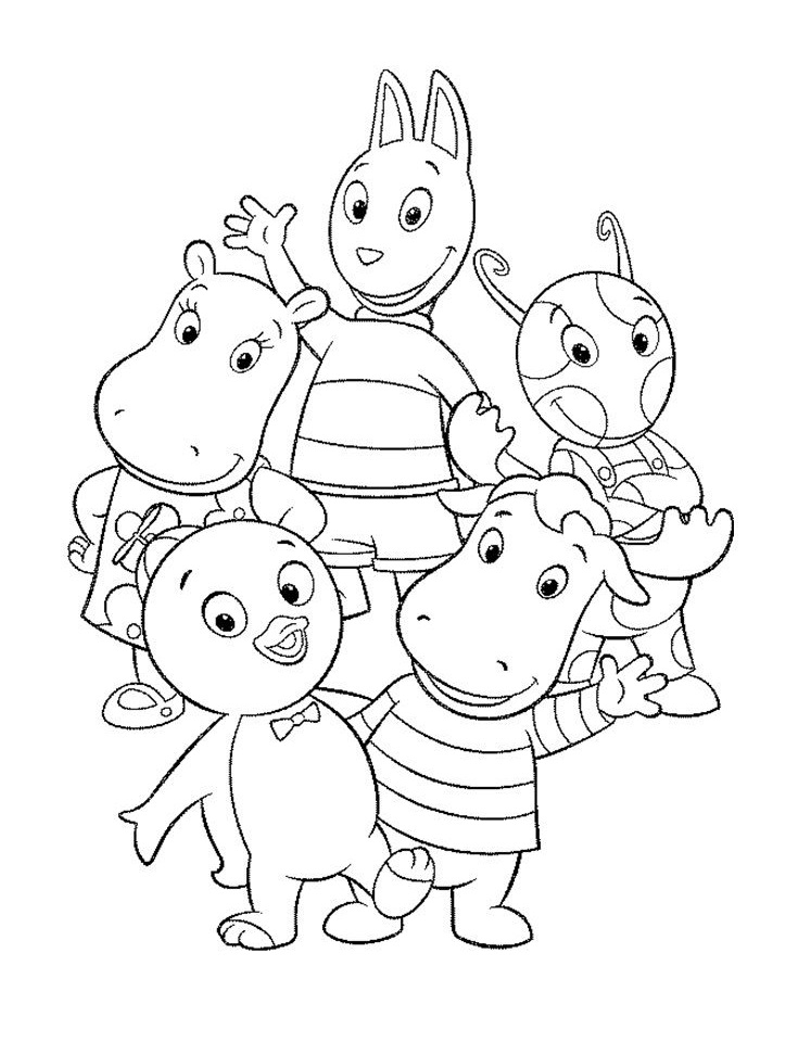 110 Free Backyardigans Coloring Pages for Kids Printable 25