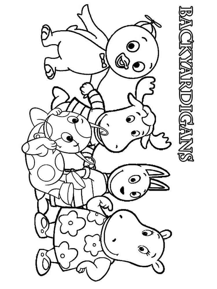 110 Free Backyardigans Coloring Pages for Kids Printable 26