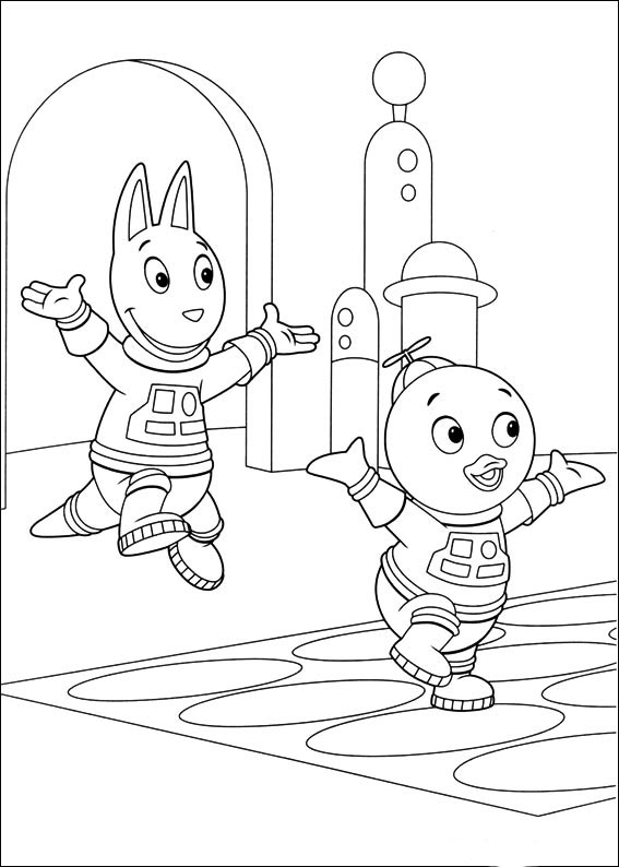 110 Free Backyardigans Coloring Pages for Kids Printable 3