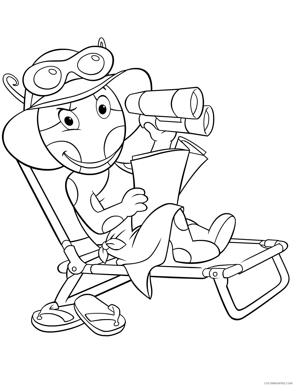 110 Free Backyardigans Coloring Pages for Kids Printable 34