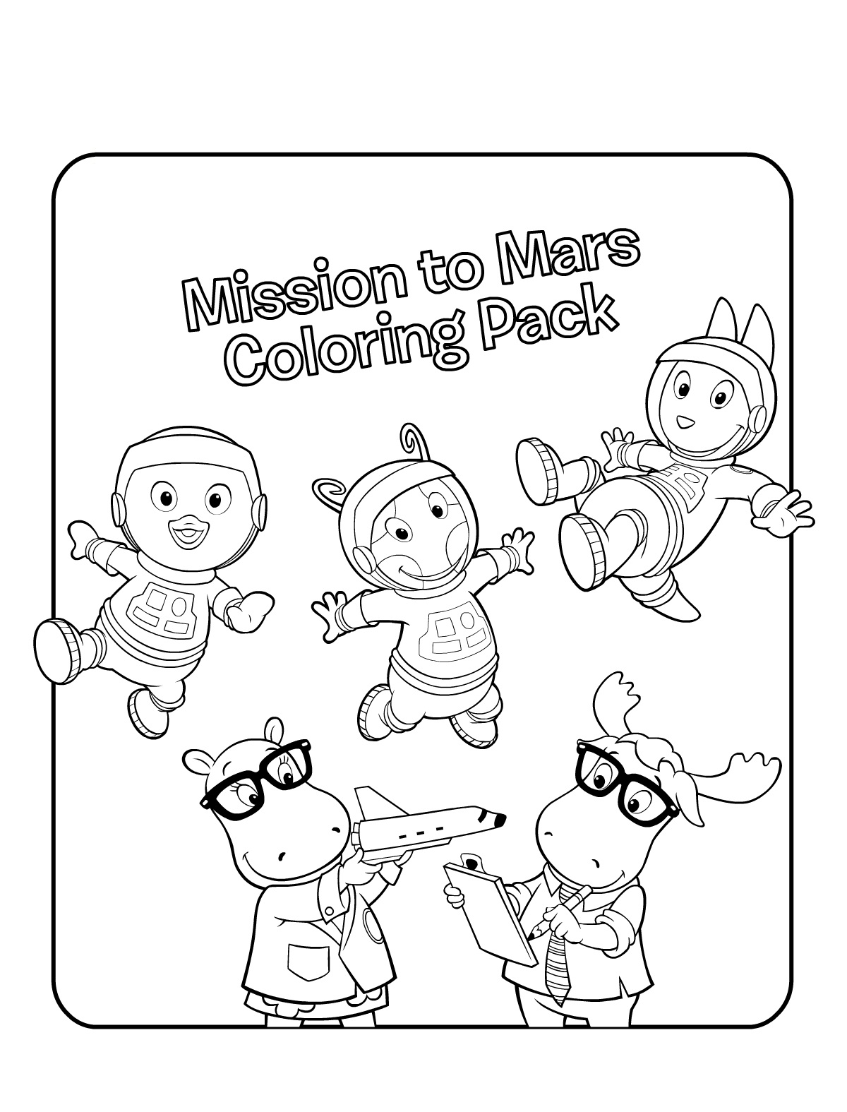 110 Free Backyardigans Coloring Pages for Kids Printable 36