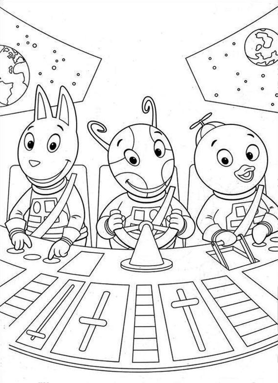 110 Free Backyardigans Coloring Pages for Kids Printable 38