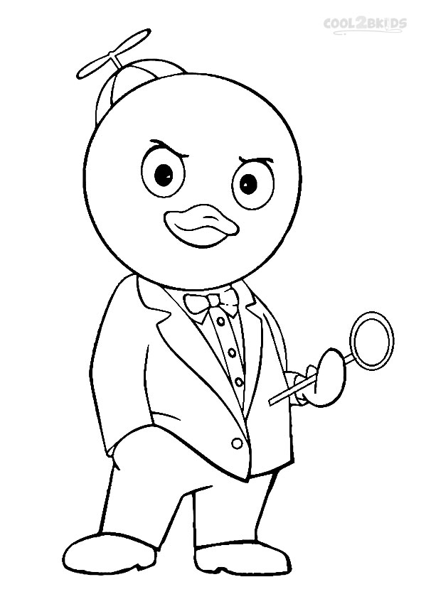 110 Free Backyardigans Coloring Pages for Kids Printable 4