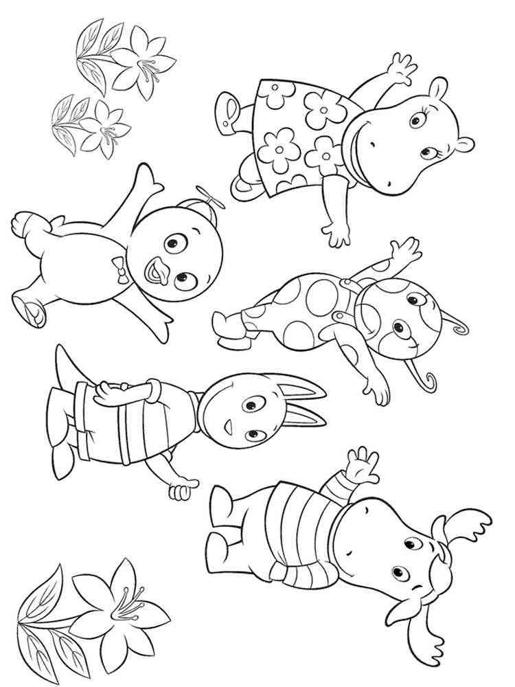 110 Free Backyardigans Coloring Pages for Kids Printable 40