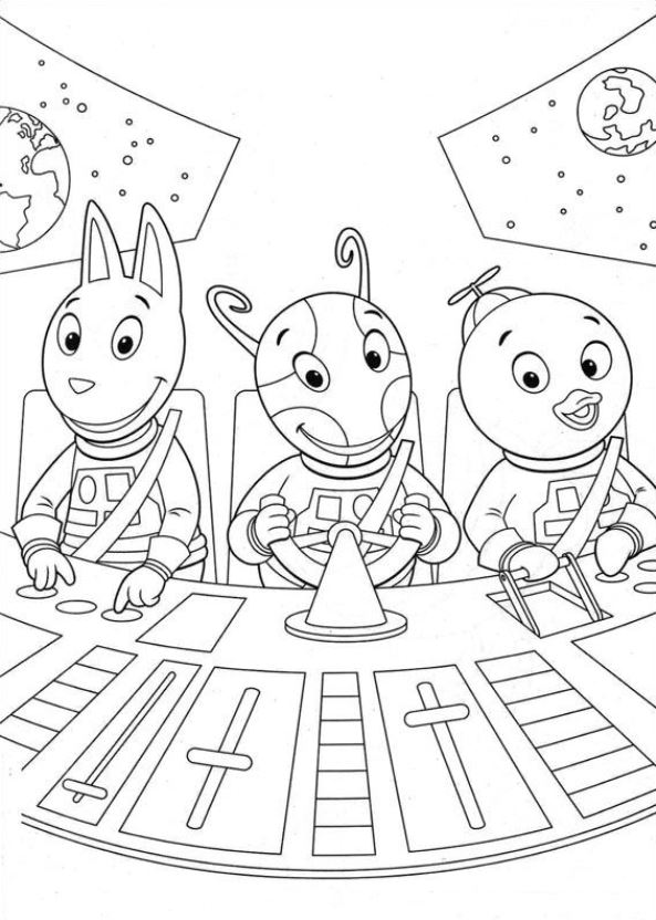 110 Free Backyardigans Coloring Pages for Kids Printable 42