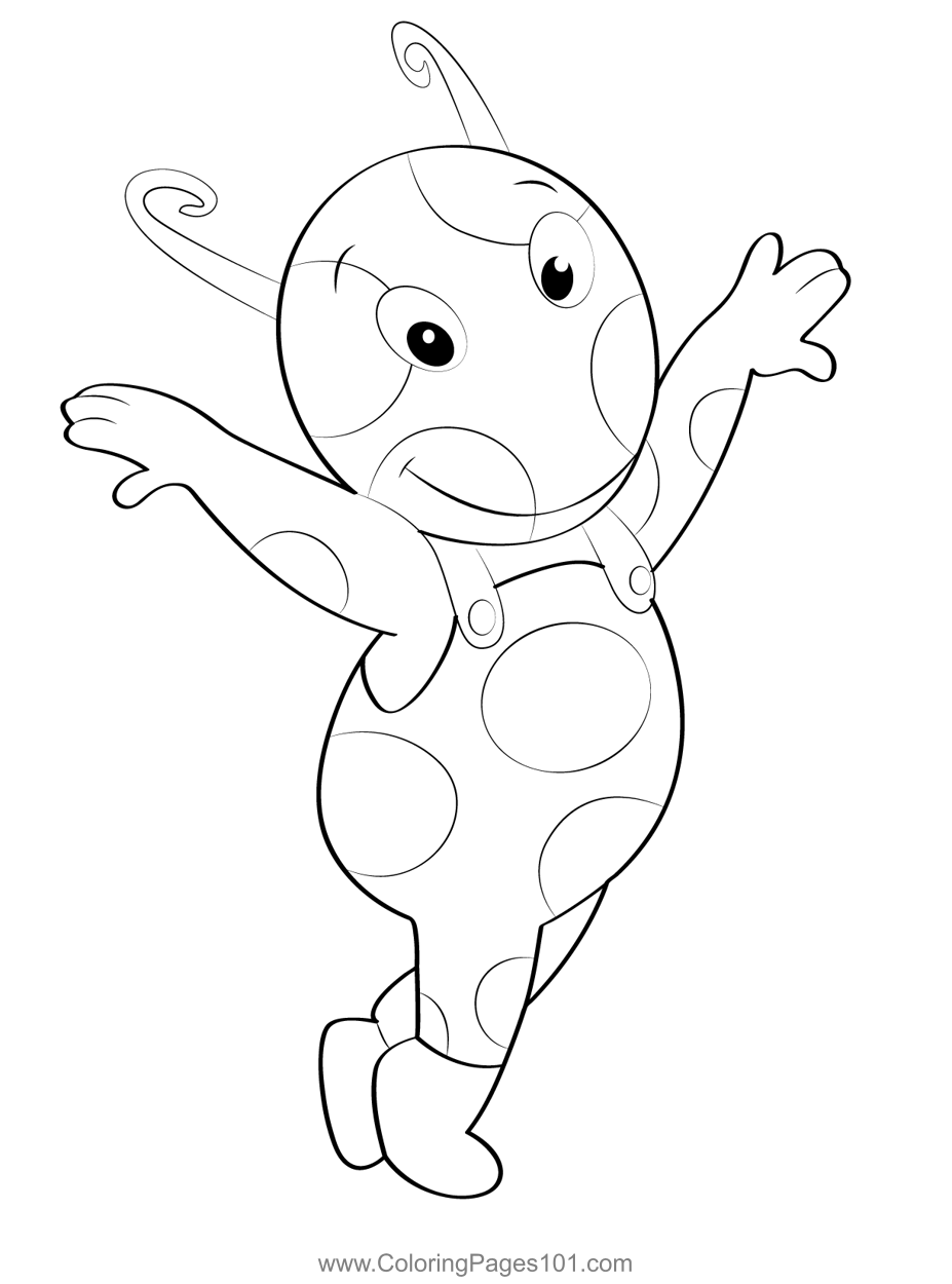 110 Free Backyardigans Coloring Pages for Kids Printable 6