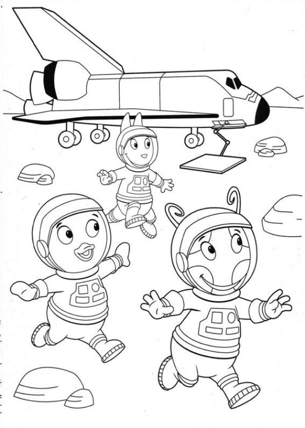 110 Free Backyardigans Coloring Pages for Kids Printable 65