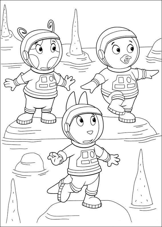 110 Free Backyardigans Coloring Pages for Kids Printable 7