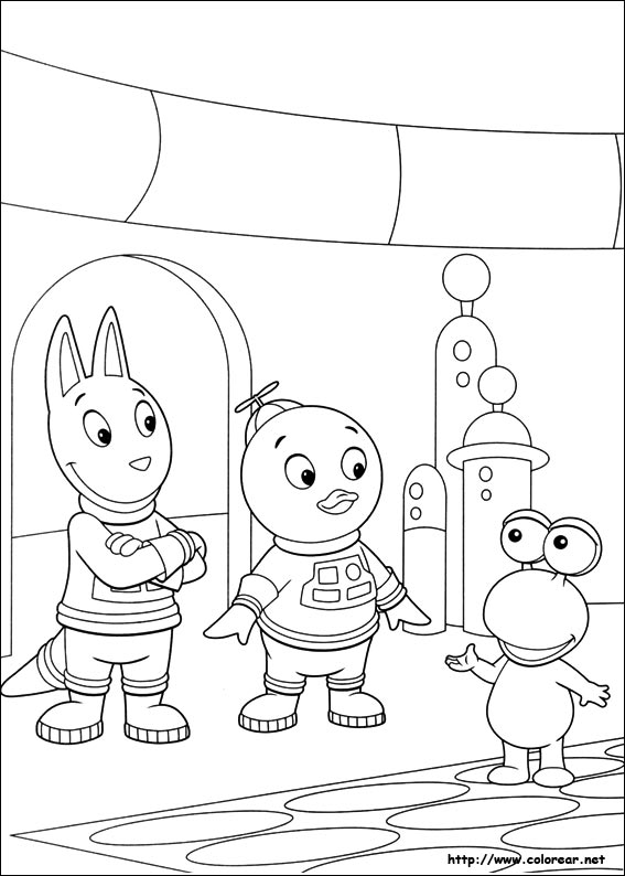 110 Free Backyardigans Coloring Pages for Kids Printable 9