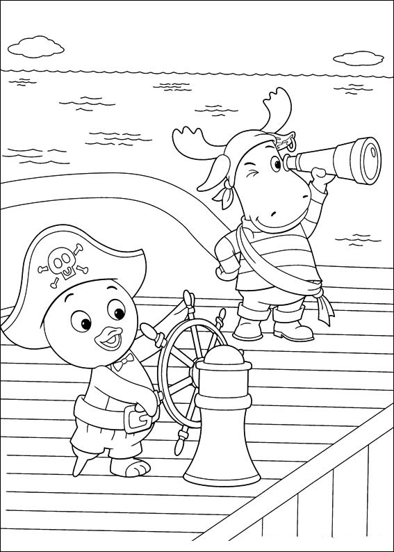 110 Free Backyardigans Coloring Pages for Kids Printable 91