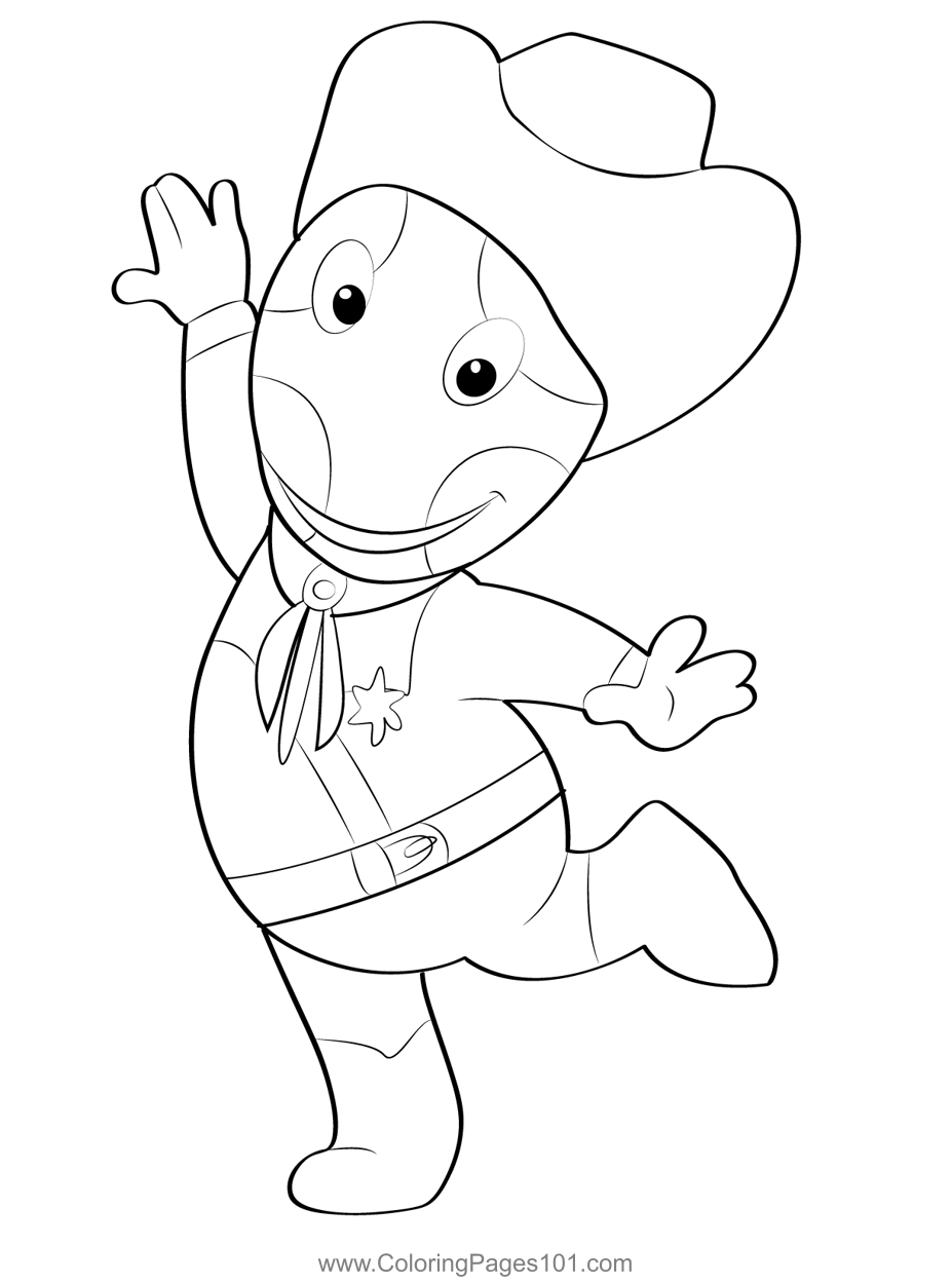 110 Free Backyardigans Coloring Pages for Kids Printable 93