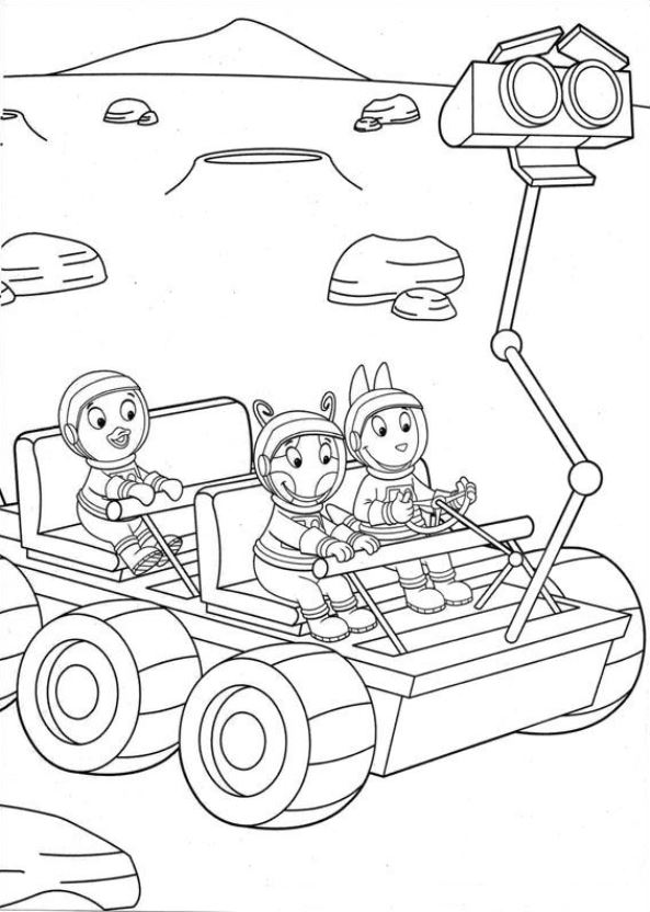 110 Free Backyardigans Coloring Pages for Kids Printable 96