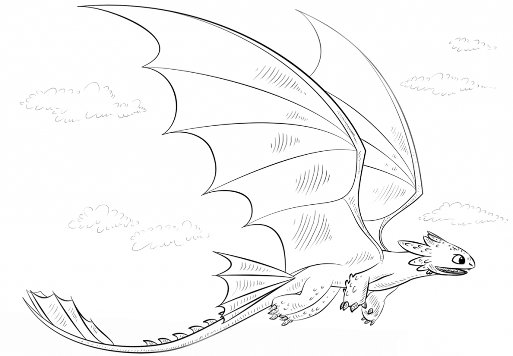 115 Toothless Coloring Pages Printable 15