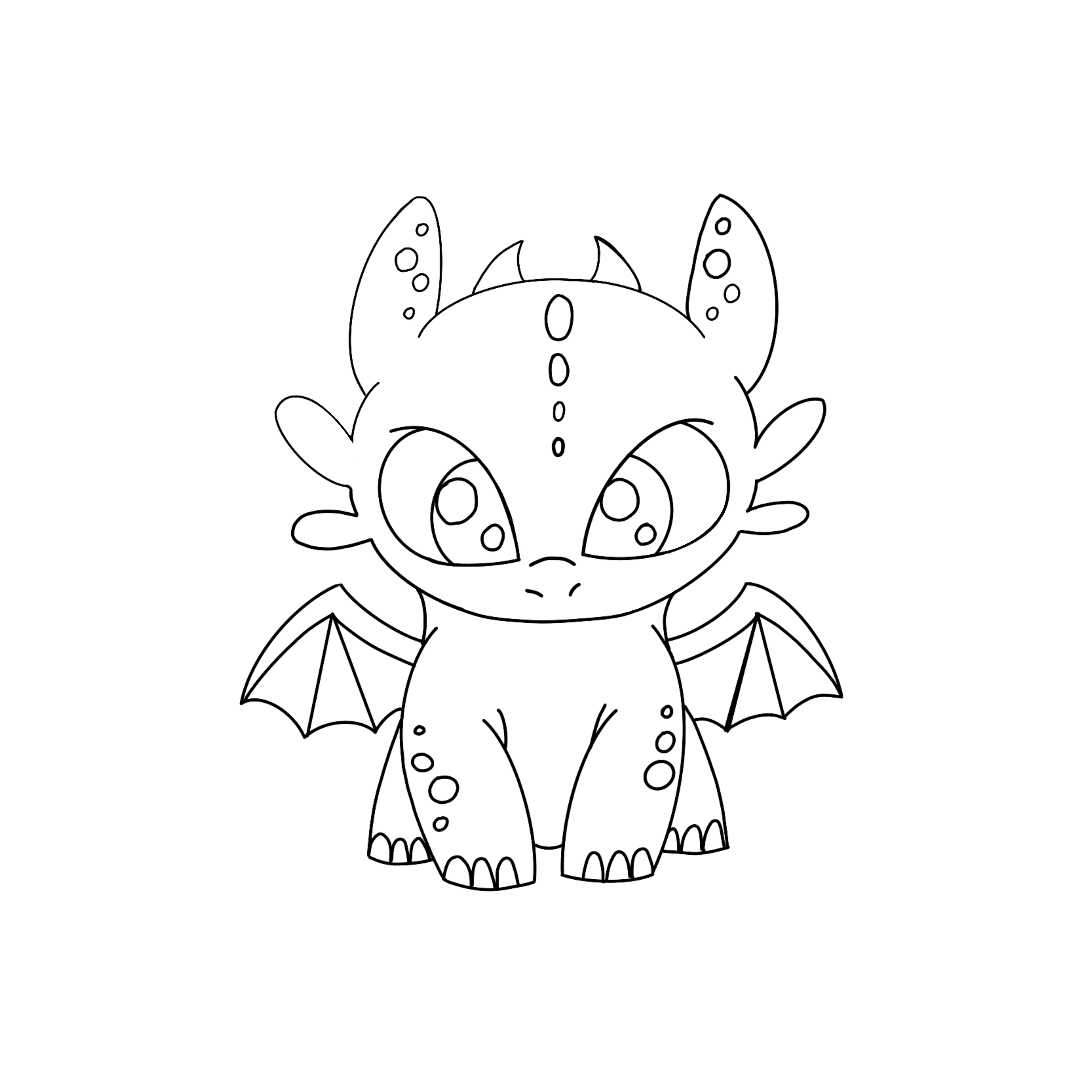 115 Toothless Coloring Pages Printable 24