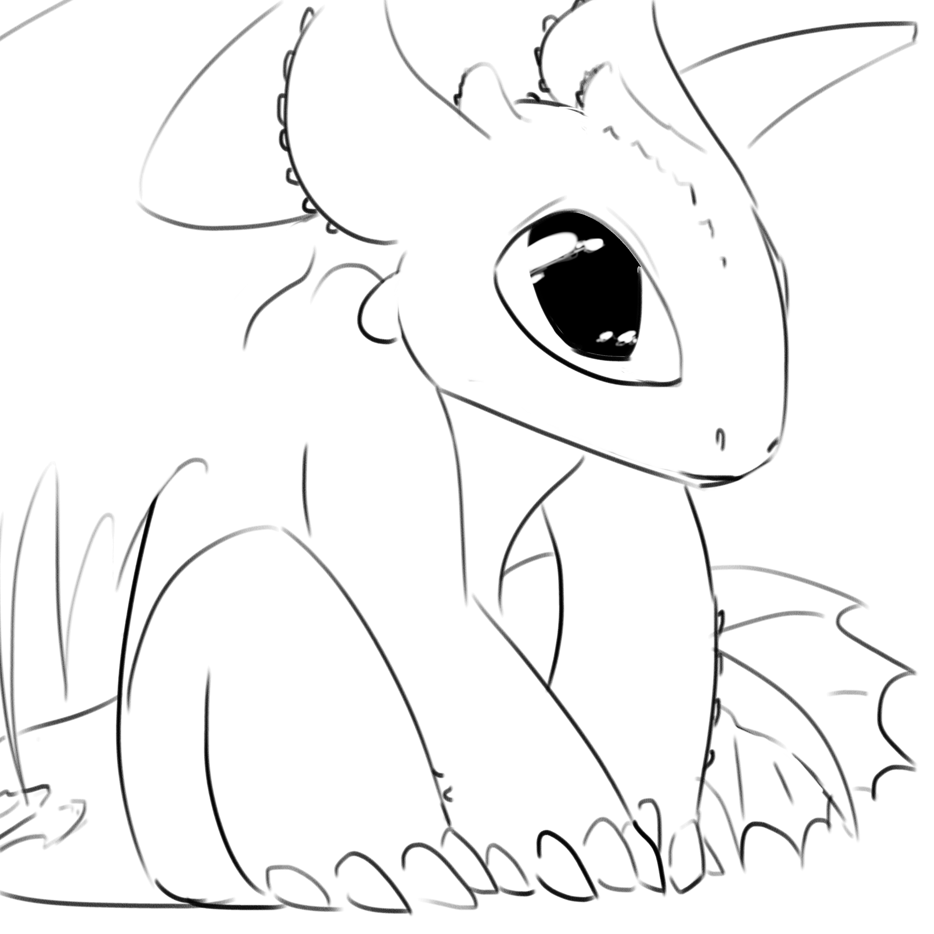 115 Toothless Coloring Pages Printable 40