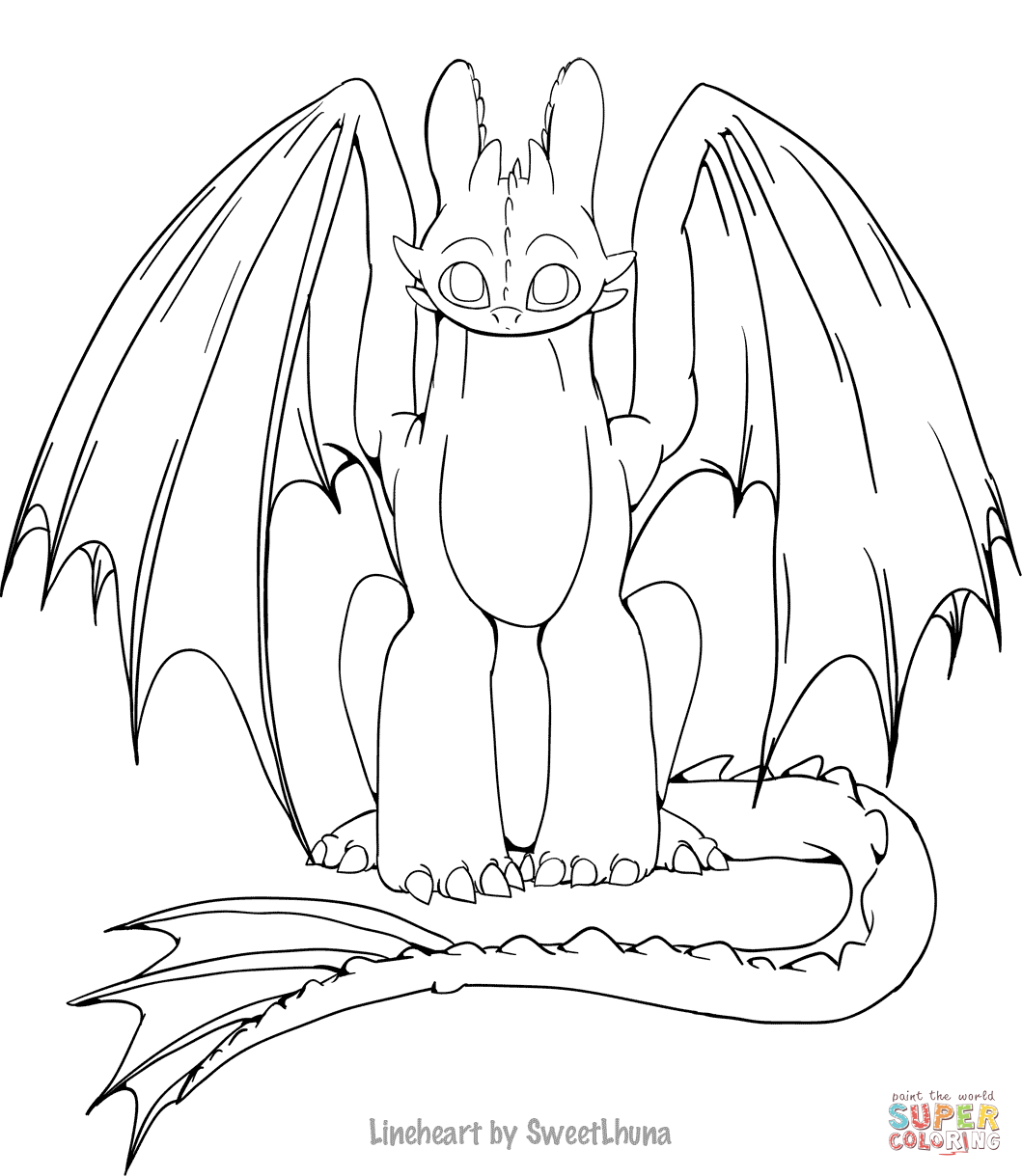 115 Toothless Coloring Pages Printable 9