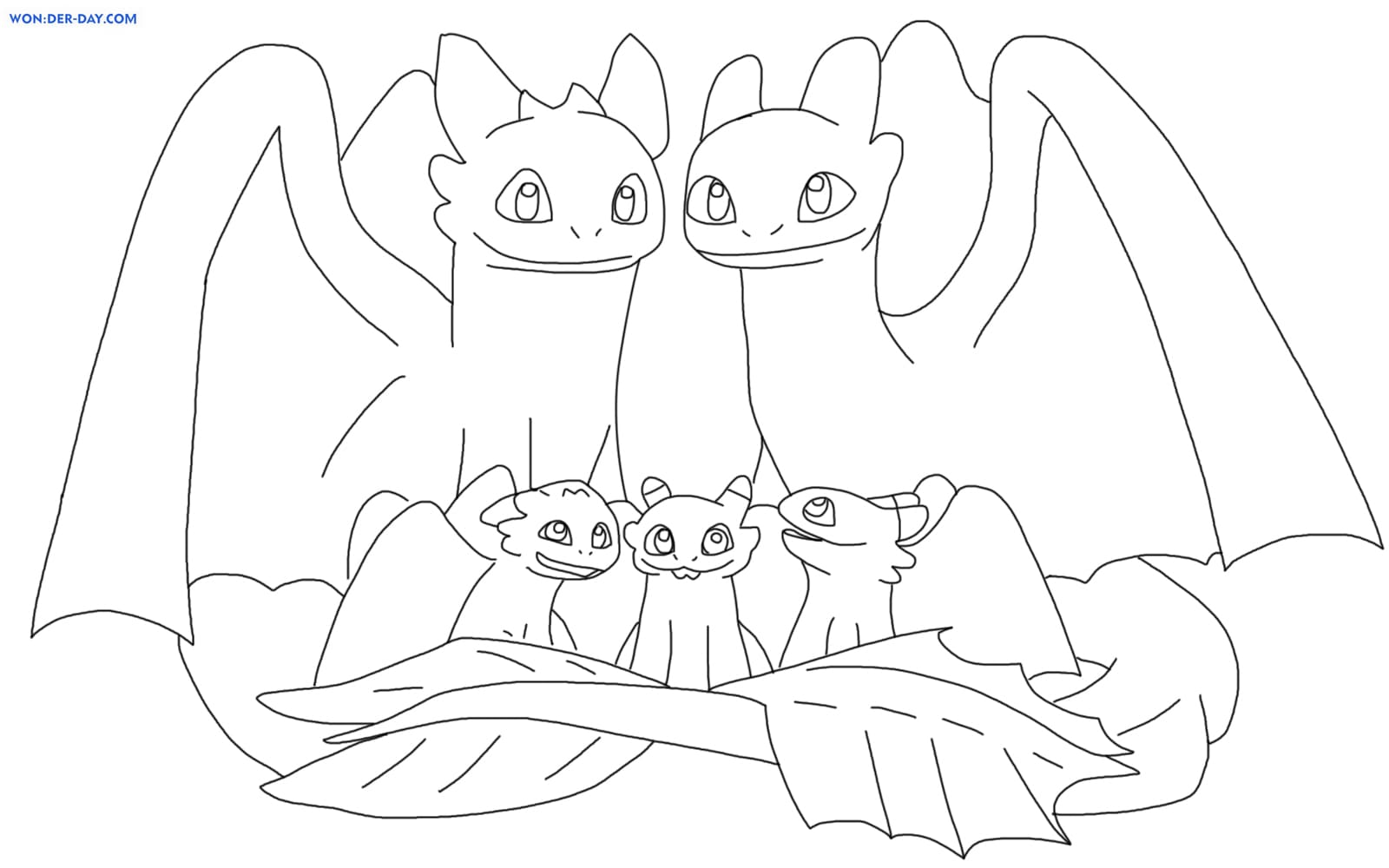 115 Toothless Coloring Pages Printable 98