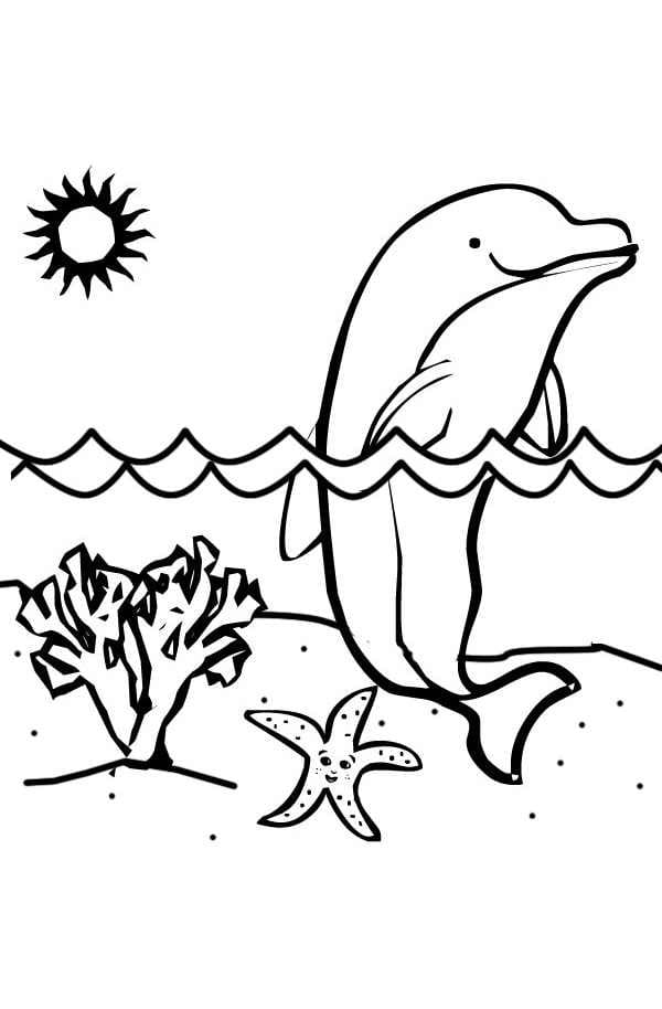 125 Free Printable Dolphin Coloring Pages for Kids 103