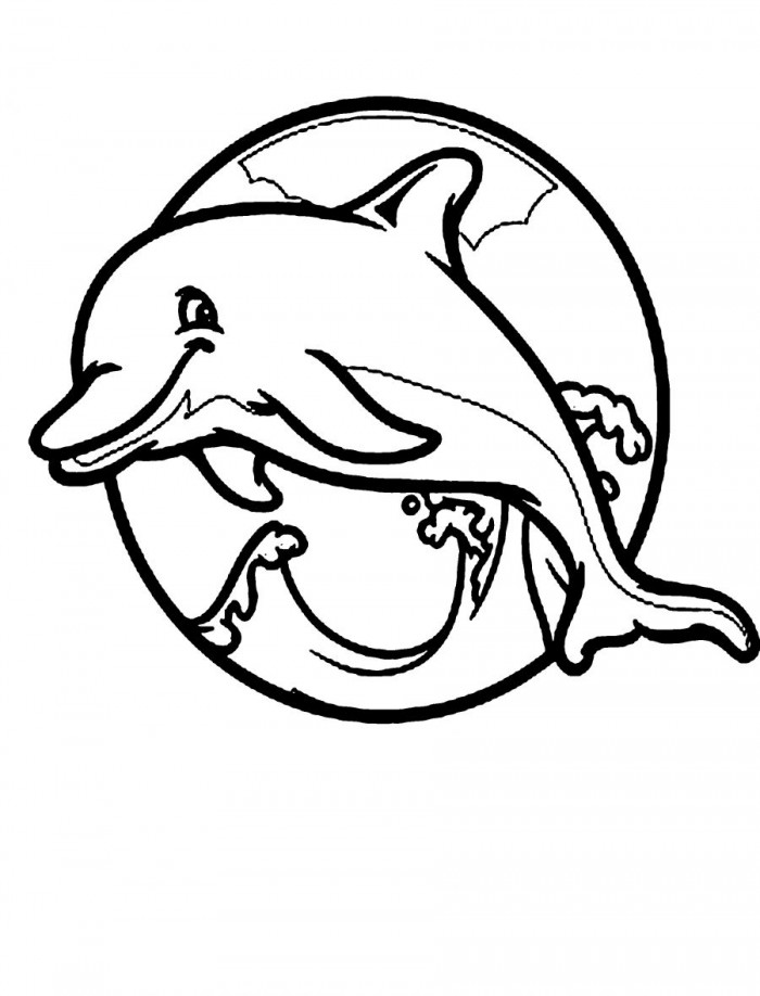 125 Free Printable Dolphin Coloring Pages for Kids 117