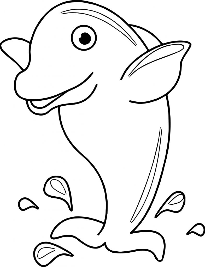 125 Free Printable Dolphin Coloring Pages for Kids 119