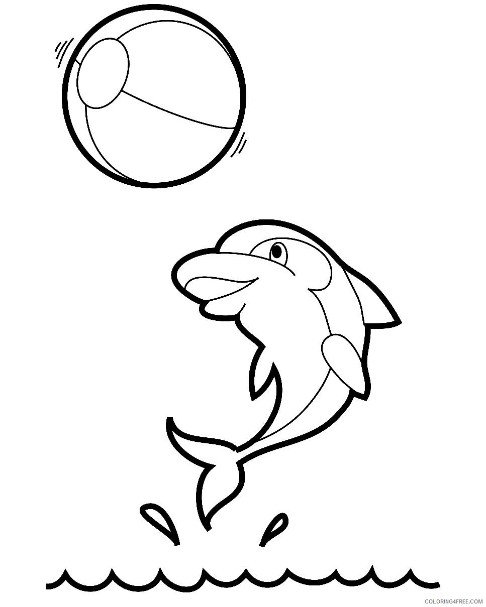 125 Free Printable Dolphin Coloring Pages for Kids 30