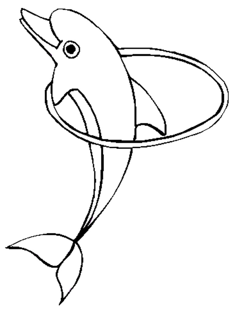 125 Free Printable Dolphin Coloring Pages for Kids 41