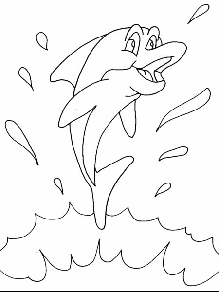 125 Free Printable Dolphin Coloring Pages for Kids 71