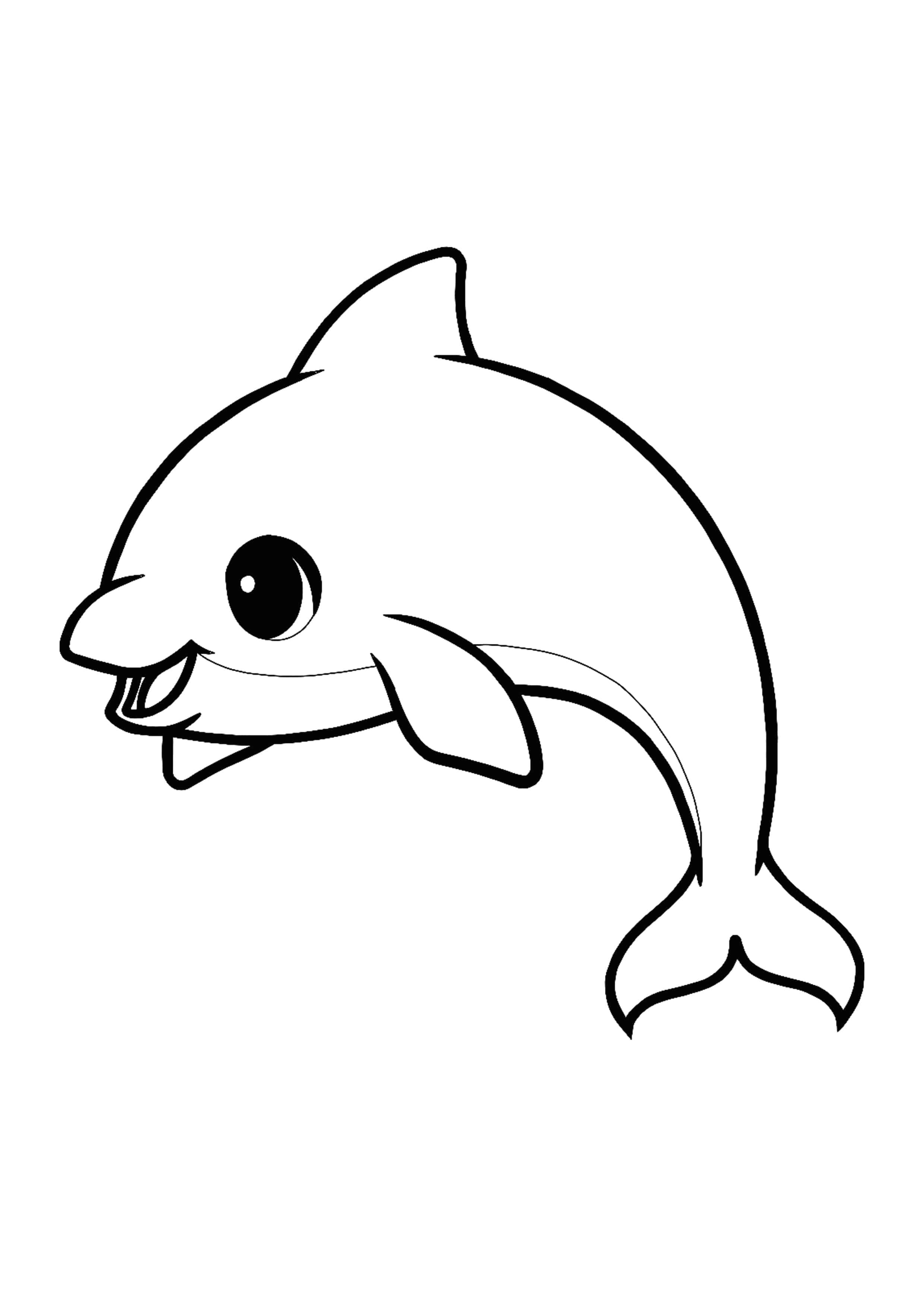 125 Free Printable Dolphin Coloring Pages for Kids 83