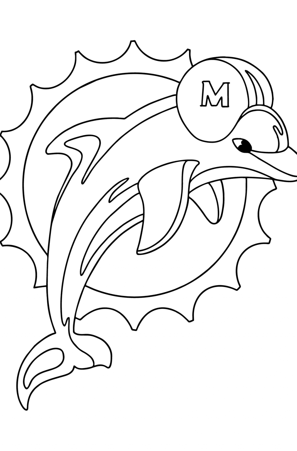 125 Free Printable Dolphin Coloring Pages for Kids 90