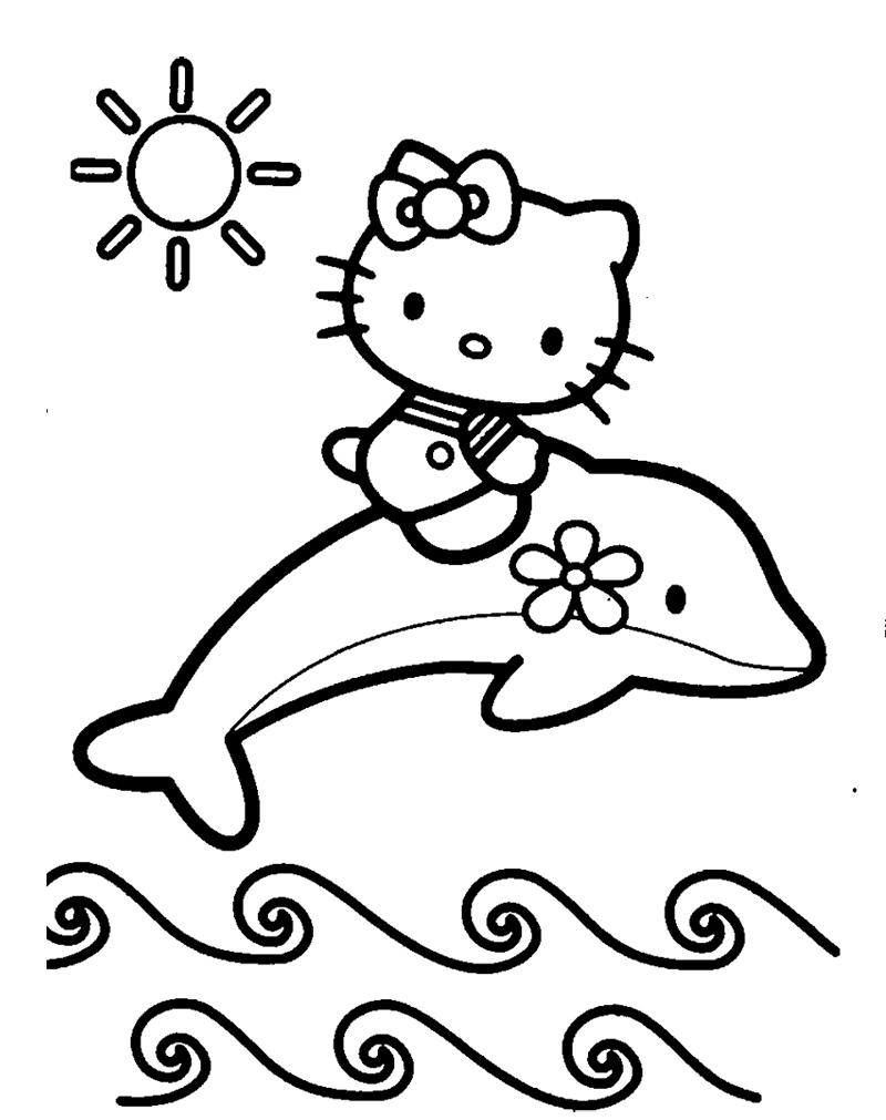 125 Free Printable Dolphin Coloring Pages for Kids 99