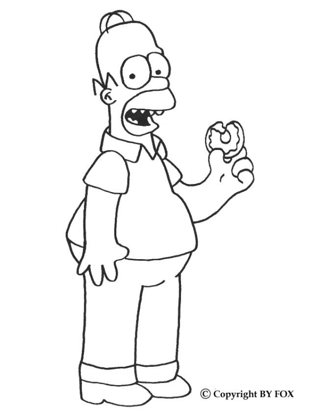 160 Free Simpsons Coloring Pages For Kids Printable 118