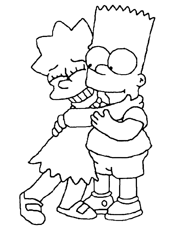 160 Free Simpsons Coloring Pages For Kids Printable 141