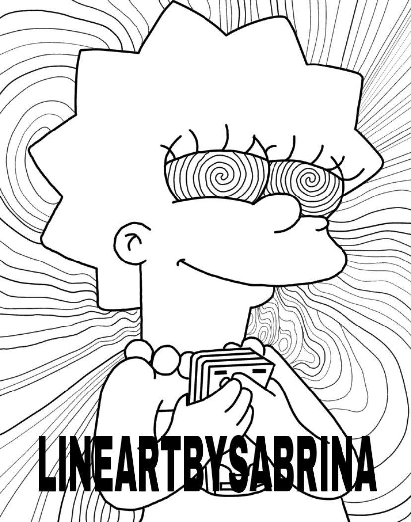 160 Free Simpsons Coloring Pages For Kids Printable 145