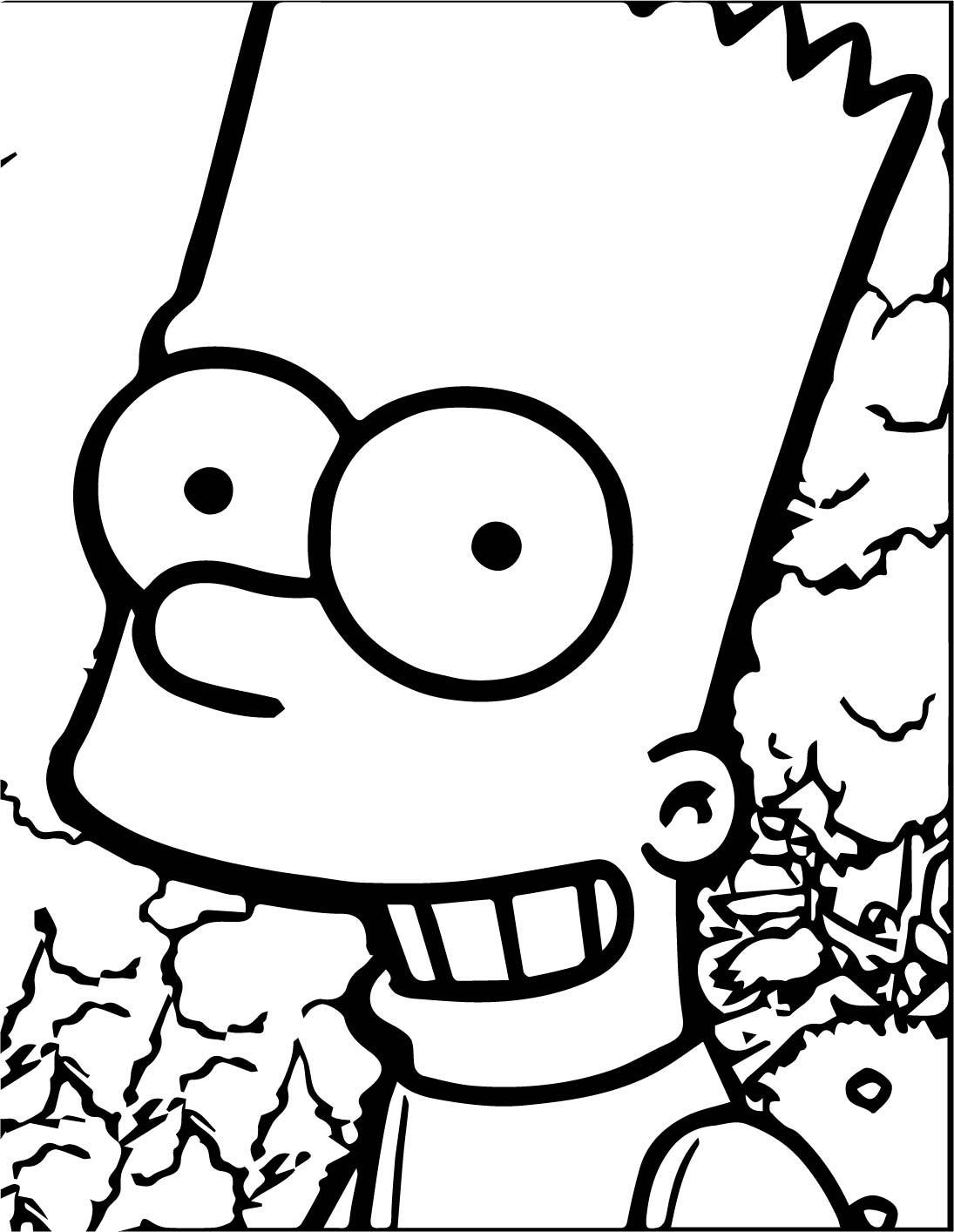 160 Free Simpsons Coloring Pages For Kids Printable 148