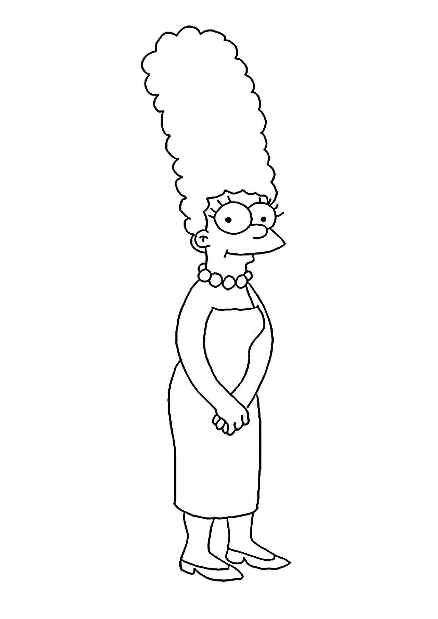 160 Free Simpsons Coloring Pages For Kids Printable 42