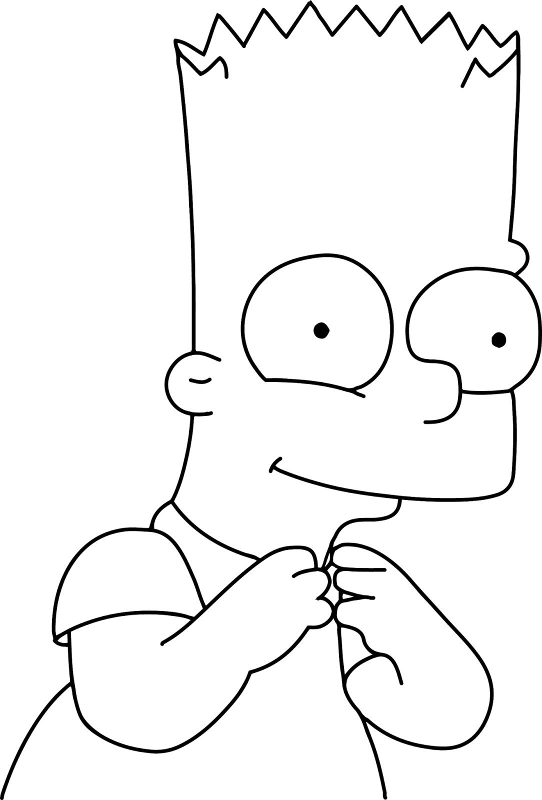 160 Free Simpsons Coloring Pages For Kids Printable 45