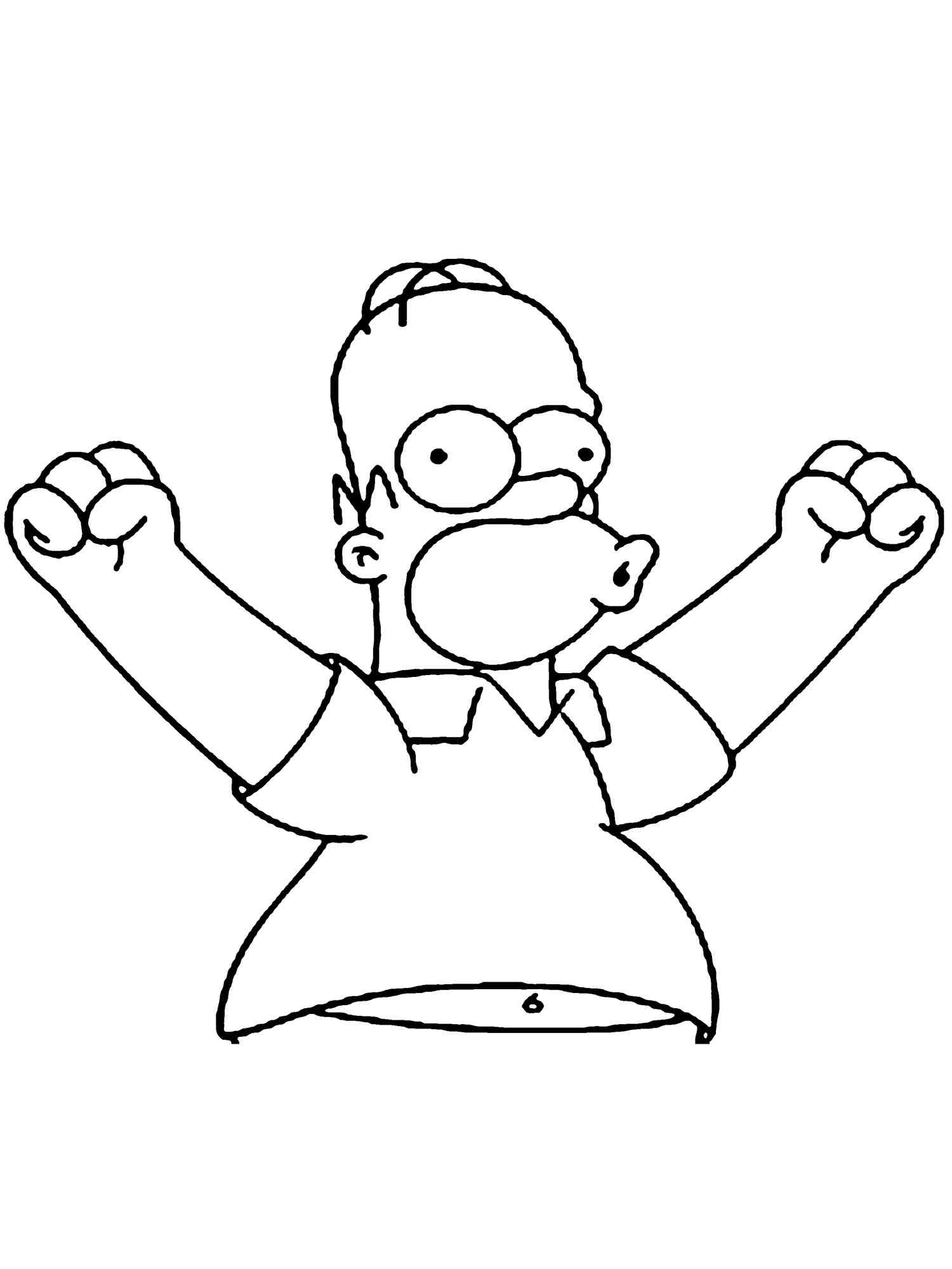 160 Free Simpsons Coloring Pages For Kids Printable 46