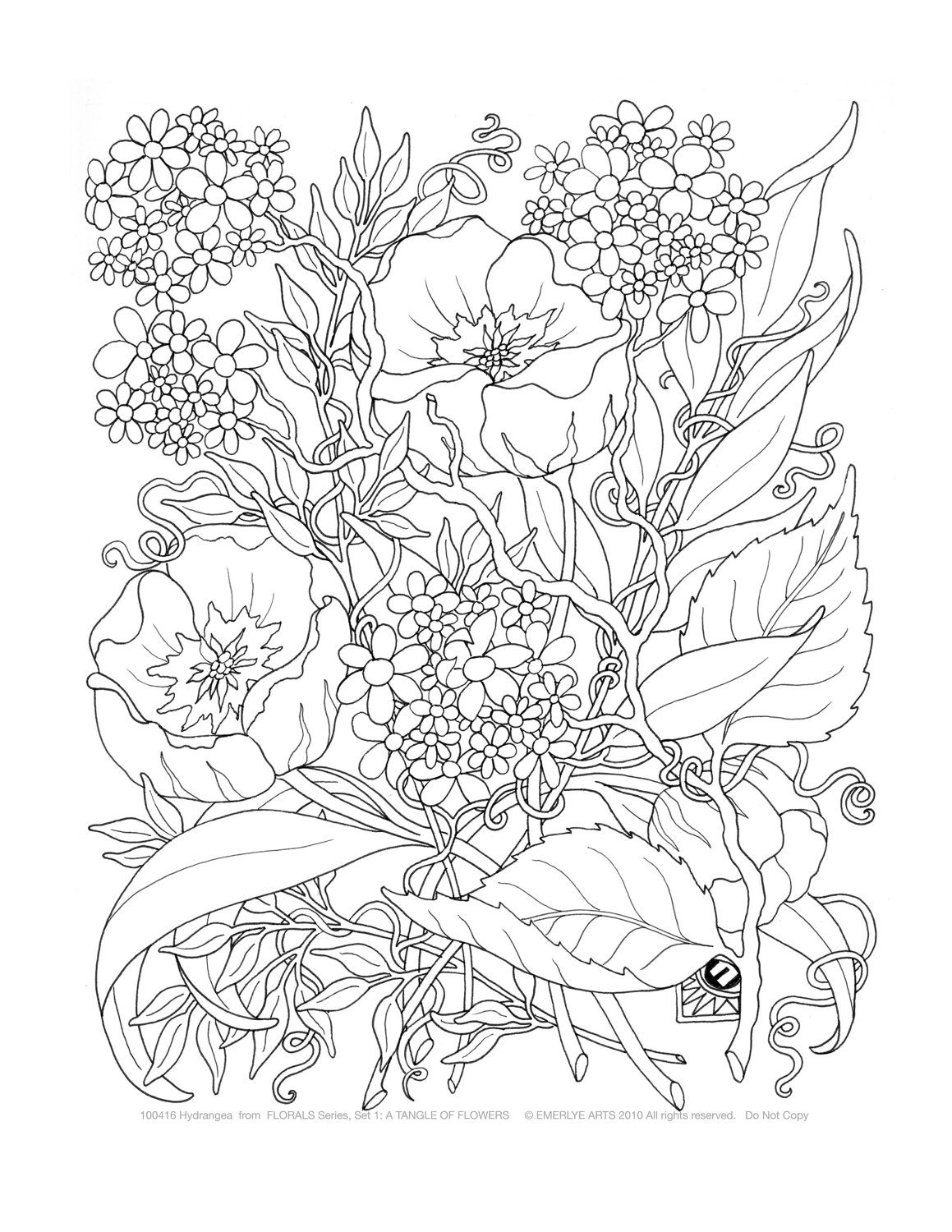 41 Flower Coloring Pages Free Printable Easy Printable