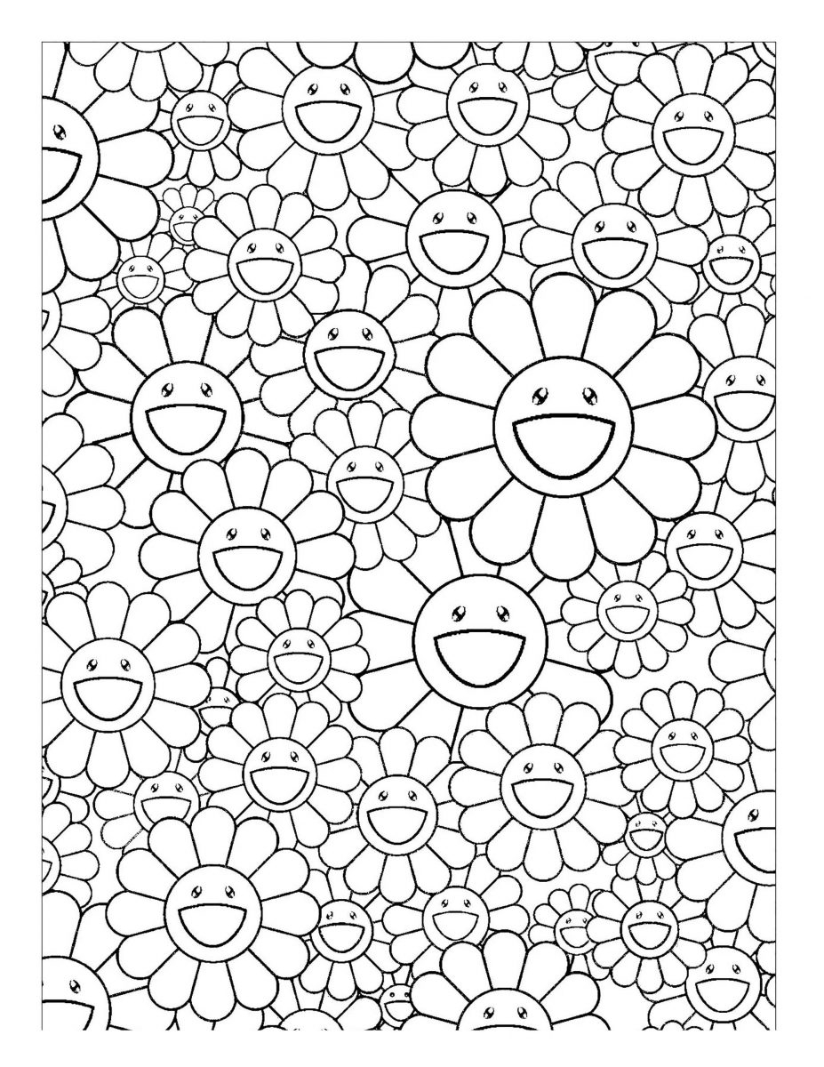 45 Flower with Roots Coloring Pages Printable